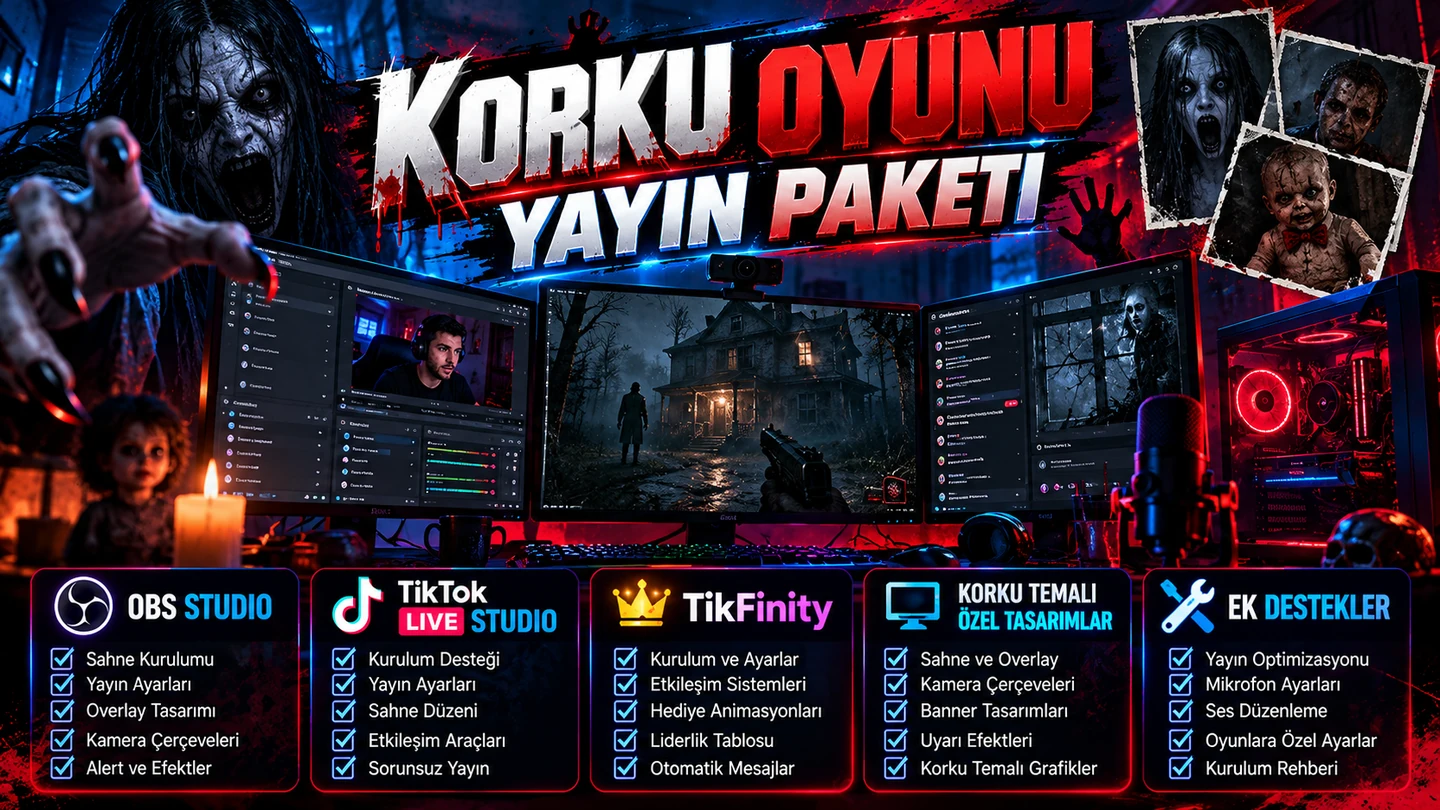 Korku Oyunu Yayın Paketi kapak görseli