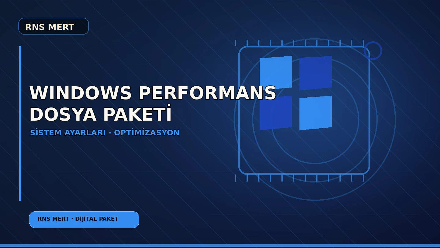 Windows Performans Dosya Paketi kapak görseli